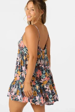 Saltwater Essentials Rilee Printed Dress - Slate | O'Neill