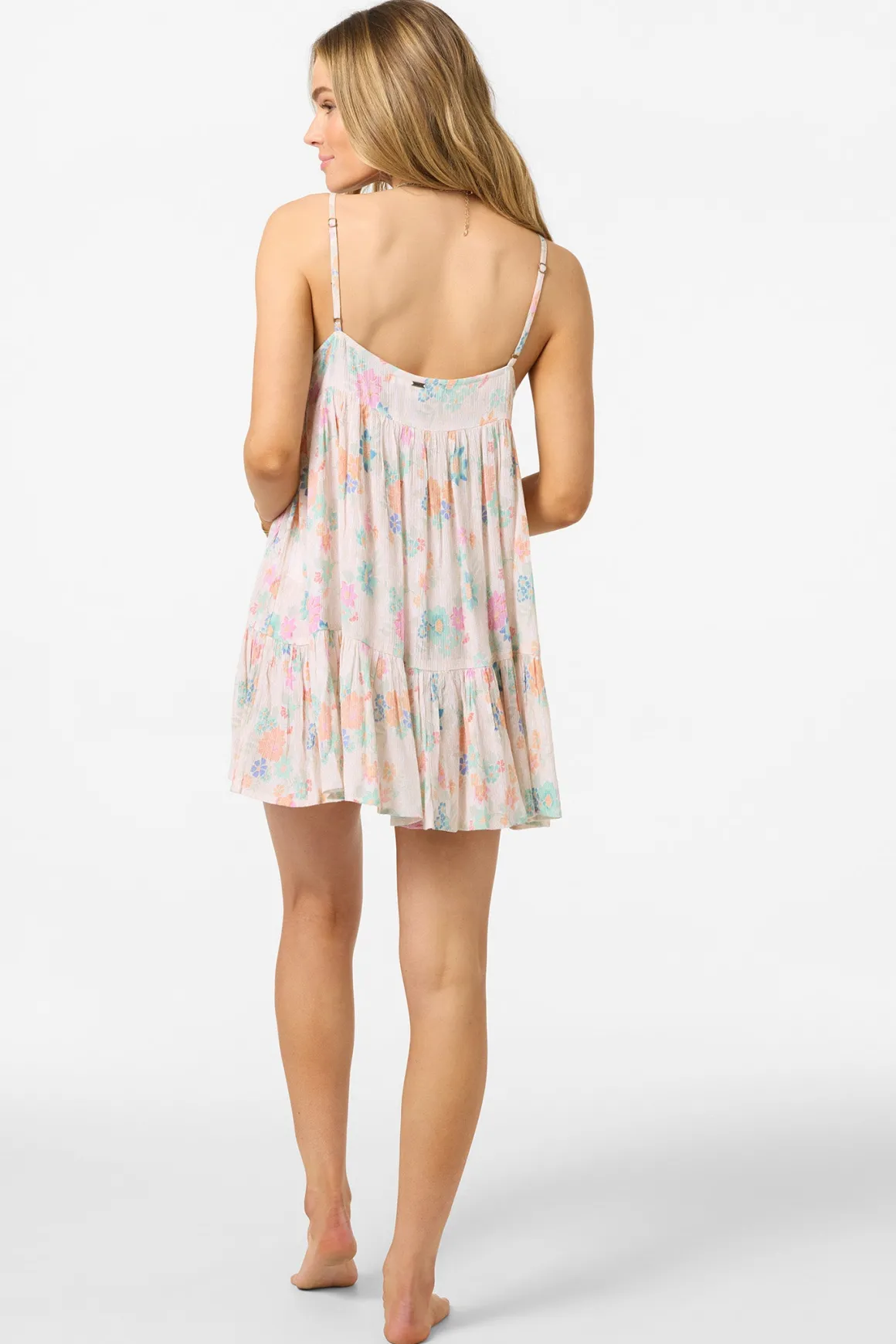 Saltwater Essentials Rilee Printed Mini Cover-Up Dress - Multi Clr | O'Neill