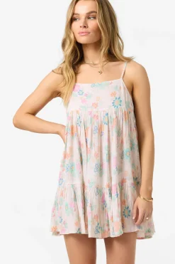 Saltwater Essentials Rilee Printed Mini Cover-Up Dress - Multi Clr | O'Neill