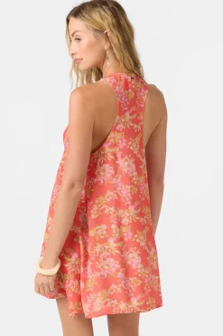 Saltwater Essentials Sarah Printed Dress - Porcelain Rose | O'Neill