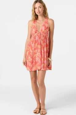 Saltwater Essentials Sarah Printed Dress - Porcelain Rose | O'Neill