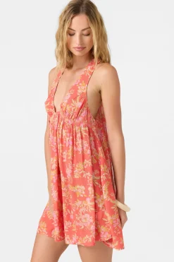 Saltwater Essentials Sarah Printed Dress - Porcelain Rose | O'Neill