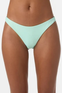 Saltwater Solids Hermosa Skimpy Bottoms - Opal | O'Neill