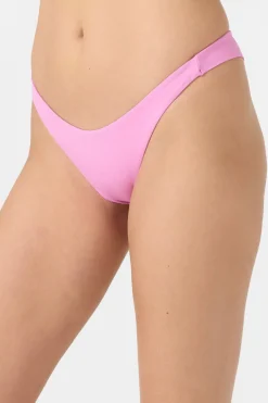 Saltwater Solids Hermosa Skimpy Bottoms - Begonia | O'Neill