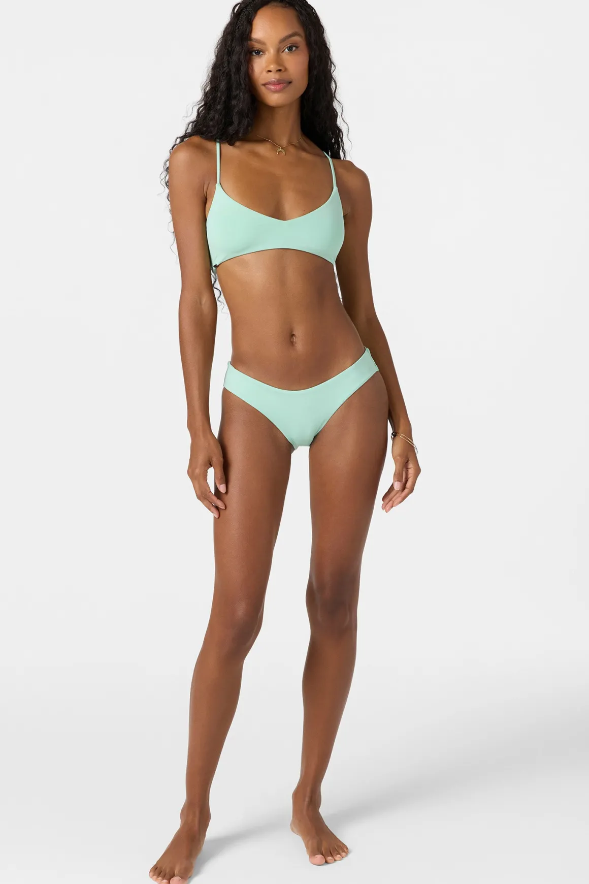 Saltwater Solids Huntington Bralette Top - Opal | O'Neill