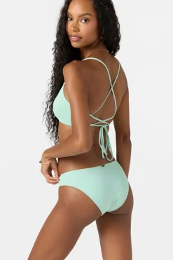 Saltwater Solids Huntington Bralette Top - Opal | O'Neill