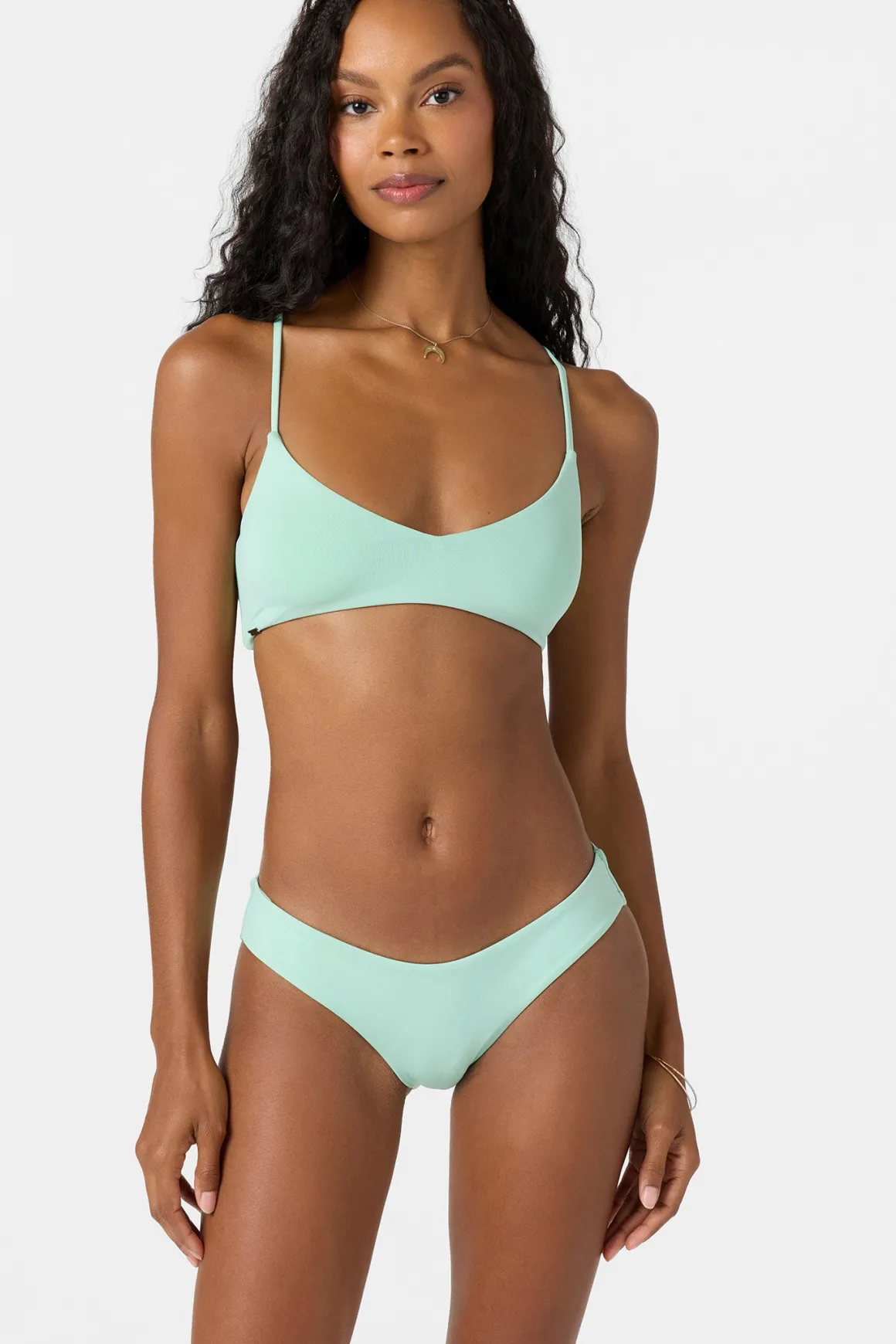 Saltwater Solids Huntington Bralette Top - Opal | O'Neill