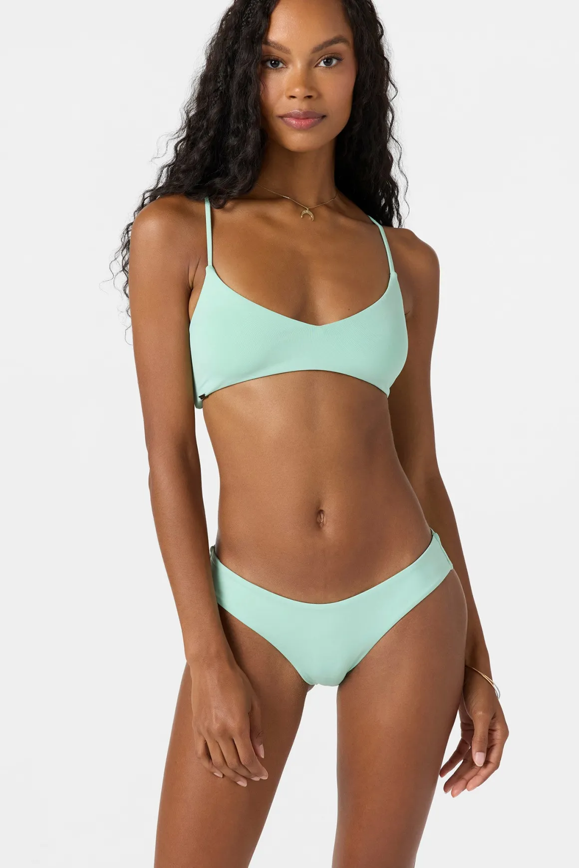 Saltwater Solids Huntington Bralette Top - Opal | O'Neill