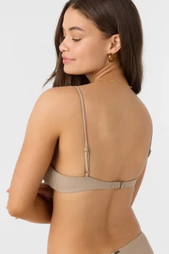 Saltwater Solids Pismo Tall Tri Bralette Top