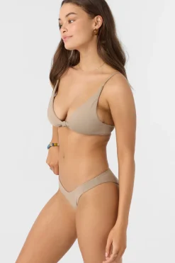 Saltwater Solids Pismo Tall Tri Bralette Top