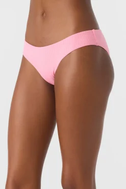 Saltwater Solids Rib Blue Lagoon Full Bottoms - Sachet Pink | O'Neill