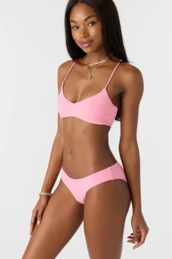Saltwater Solids Rib Blue Lagoon Full Bottoms - Sachet Pink | O'Neill