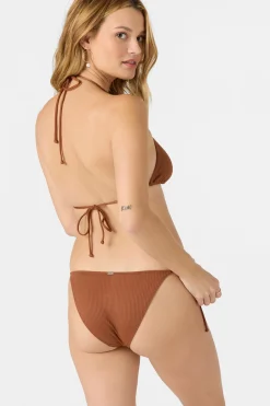Saltwater Solids Rib Maracas Medium Bottoms - Rustic Brown | O'Neill