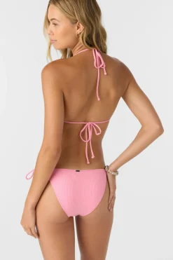 Saltwater Solids Rib Maracas Medium Bottoms - Sachet Pink | O'Neill