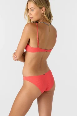 Saltwater Solids Rib Rockley Medium Bottoms - Cayenne | O'Neill