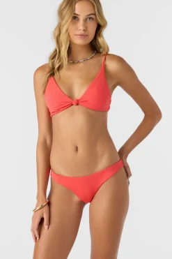 Saltwater Solids Rib Rockley Medium Bottoms - Cayenne | O'Neill