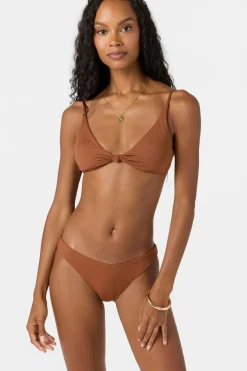 Saltwater Solids Rib Rockley Medium Bottoms - Rustic Brown | O'Neill