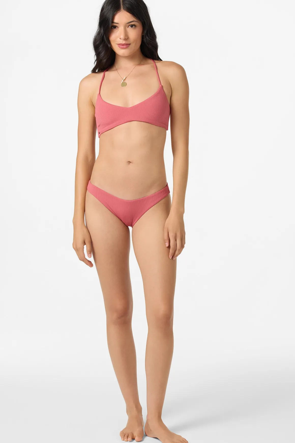 Saltwater Solids Rib Rockley Medium Bottoms - Baroque Rose | O'Neill