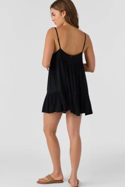 Saltwater Solids Rilee Dress - Black | O'Neill