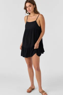 Saltwater Solids Rilee Dress - Black | O'Neill