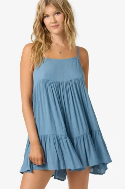 Saltwater Solids Rilee Dress - Provincial Blue | O'Neill