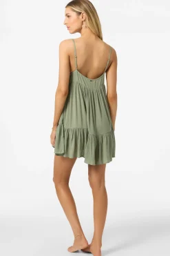 Saltwater Solids Rilee Mini Cover-Up Dress - Sea Spray | O'Neill