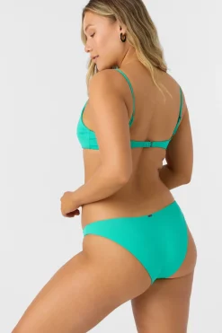 Saltwater Solids Rockley Medium Bottoms - Peacock Green | O'Neill