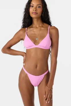 Saltwater Solids Seaside Triangle Top - Begonia | O'Neill