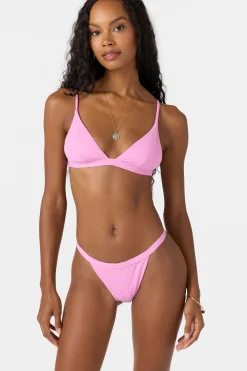 Saltwater Solids Seaside Triangle Top - Begonia | O'Neill