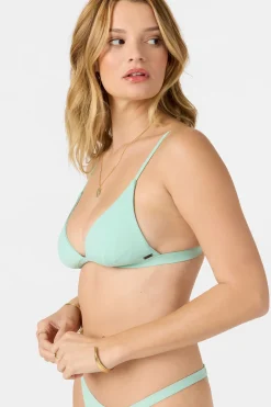 Saltwater Solids Seaside Triangle Top - Opal | O'Neill