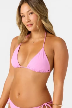 Saltwater Solids Venice Triangle Top - Begonia | O'Neill