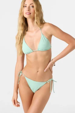 Saltwater Solids Venice Triangle Top - Opal | O'Neill