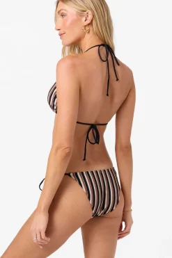 Sand Dollar Stripe Venice Triangle Top