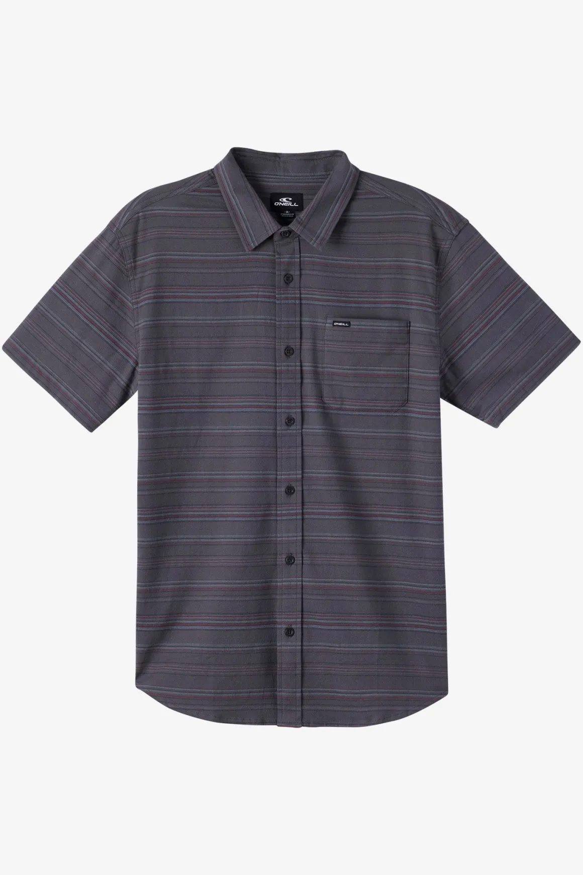 Seafaring Stripe Stretch Standard Fit Shirt - Graphite | O'Neill