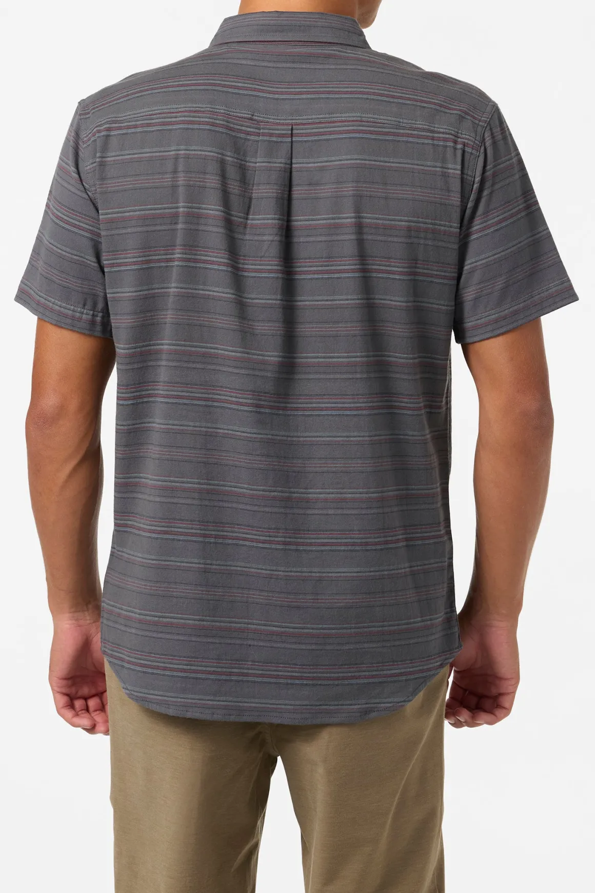Seafaring Stripe Stretch Standard Fit Shirt - Graphite | O'Neill