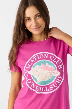 Seashell Shore Tee - Fuchsia | O'Neill