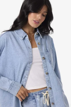 Sevie Shacket Denim Jacket - Drifter | O'Neill