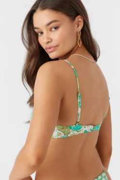 Shell Abstract Malibu Bralette Top - Multi Clr | O'Neill