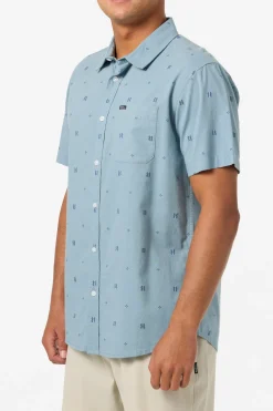 Shields Dobby Standard Standard Fit Shirt - Citadel | O'Neill