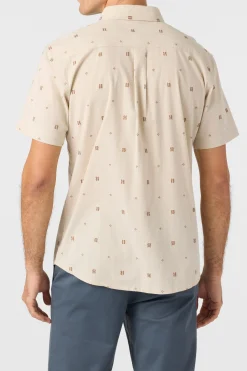 Shields Dobby Standard Standard Fit Shirt - Lt Khaki | O'Neill