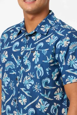 Shipside Standard Fit Shirt - Indigo | O'Neill