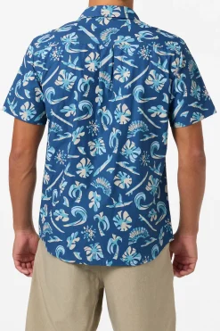 Shipside Standard Fit Shirt - Indigo | O'Neill