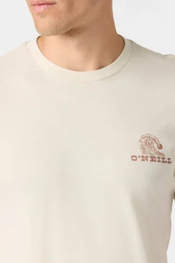 Skeg Standard Fit Tee - Lt Khaki | O'Neill
