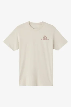 Skeg Standard Fit Tee - Lt Khaki | O'Neill