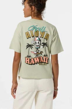 Snack Time Hawaii Oversized Tee