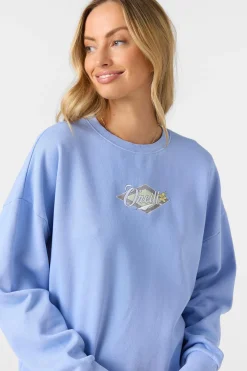 Solis Crew Crew Neck Fleece - Hydrangea | O'Neill