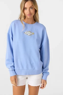 Solis Crew Crew Neck Fleece - Hydrangea | O'Neill