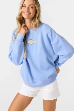 Solis Crew Crew Neck Fleece - Hydrangea | O'Neill