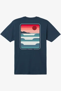 Stacked Standard Fit Tee - New Navy | O'Neill