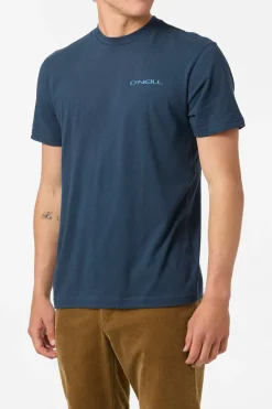 Stacked Standard Fit Tee - New Navy | O'Neill